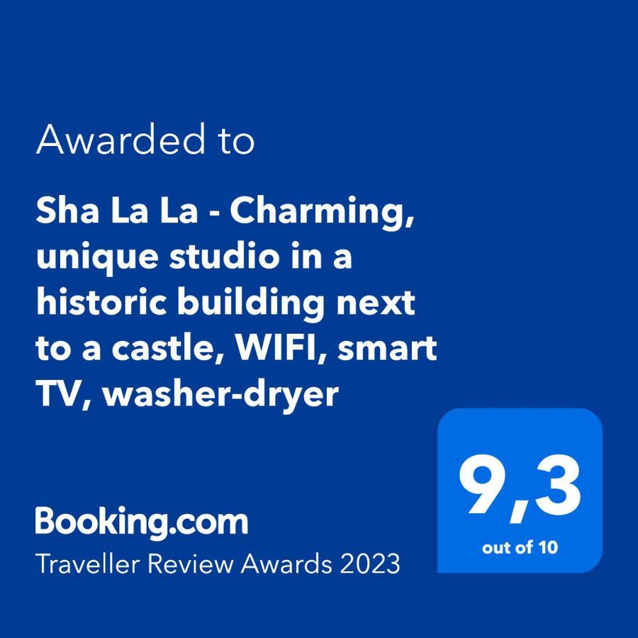 Sha La La - Charming, Unique Studio In A Historic Building Next To A Castle, Wifi, Smart Tv, Washer-Dryer Bakar Luaran gambar